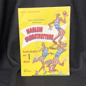 Harlem Globetrotters Souvenir Program
